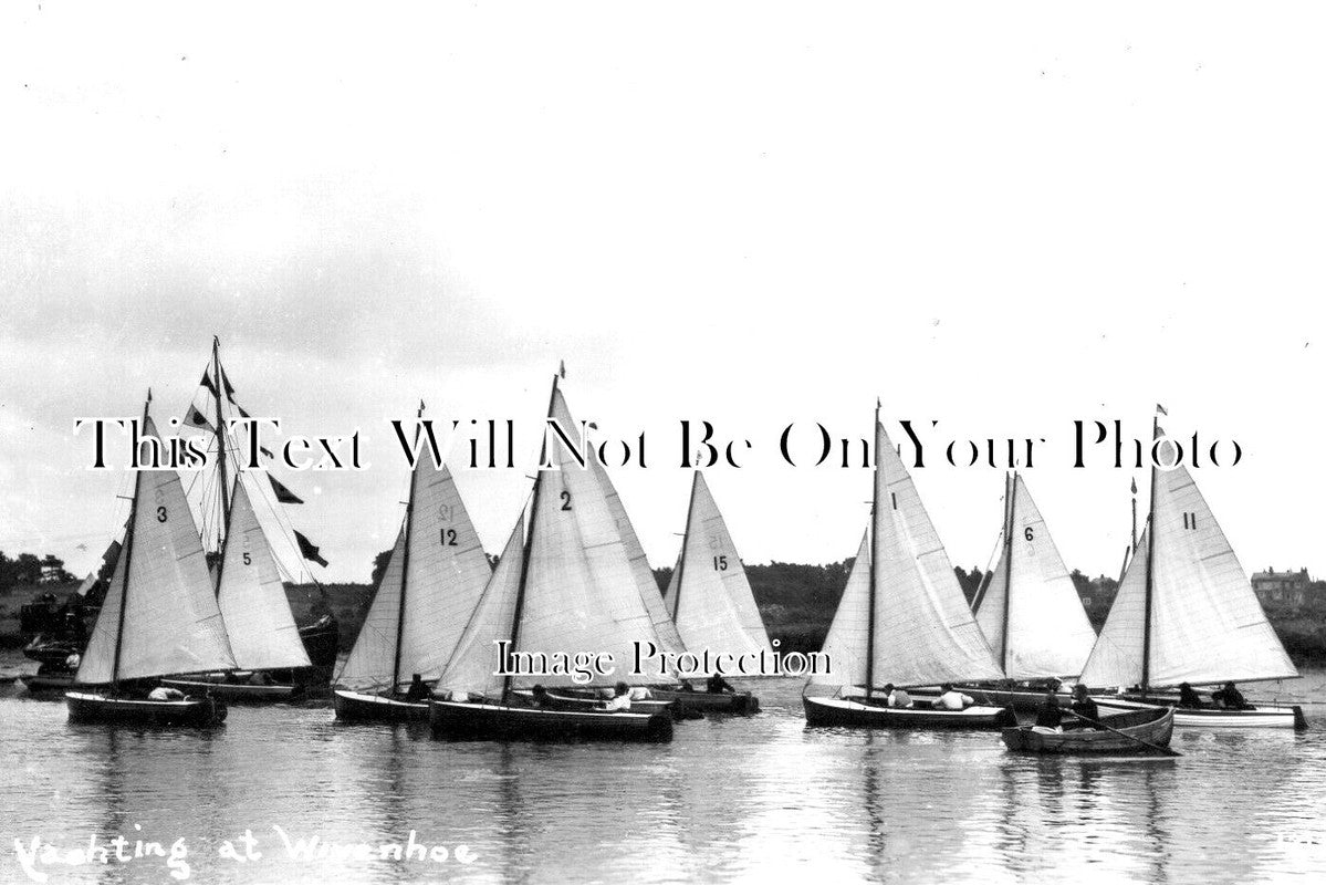 ES 3736 - Yachting At Wivenhoe, Essex