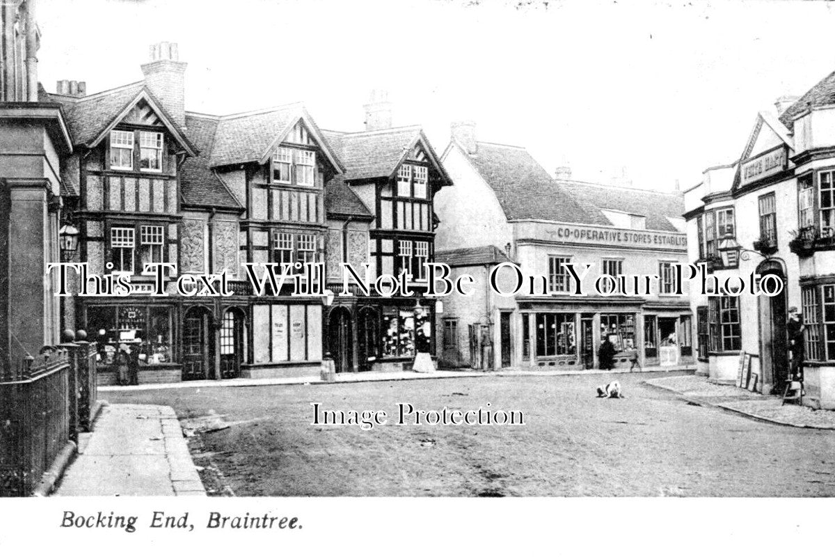 ES 3770 - Bocking End, Braintree, Essex c1904