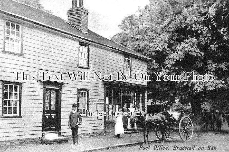 ES 3774 - Bradwell On Sea Post Office, Essex c1907