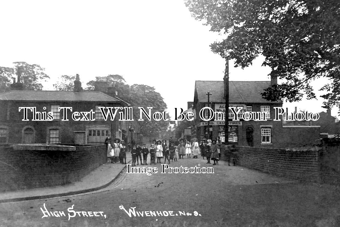 ES 3814 - High Street, Wivenhoe, Essex