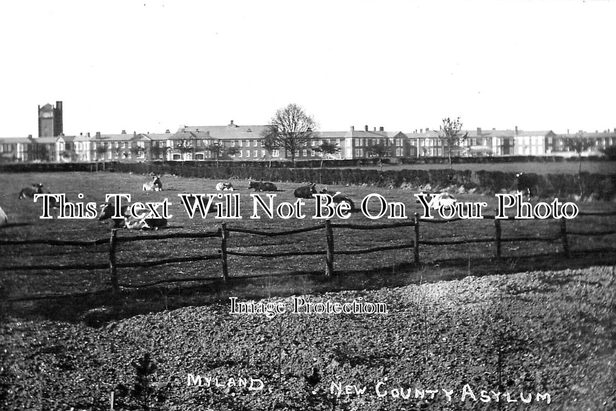 ES 3918 - New County Asylum, Myland, Essex c1910