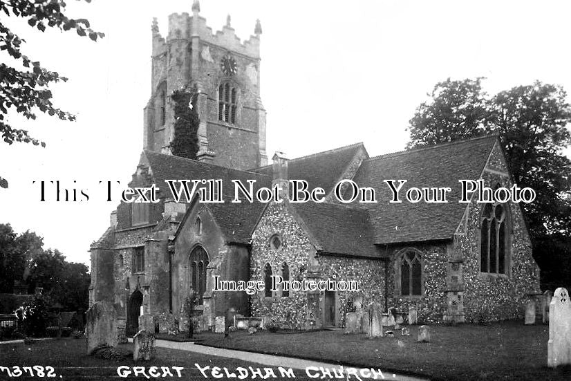 ES 4063 - Great Yeldham Church, Essex c1920