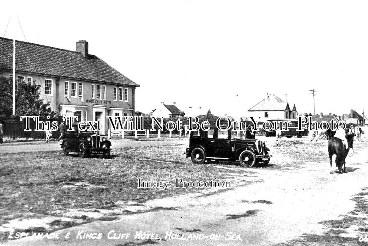 ES 4080 - Esplanade & Kings Cliff Hotel, Holland On Sea, Essex