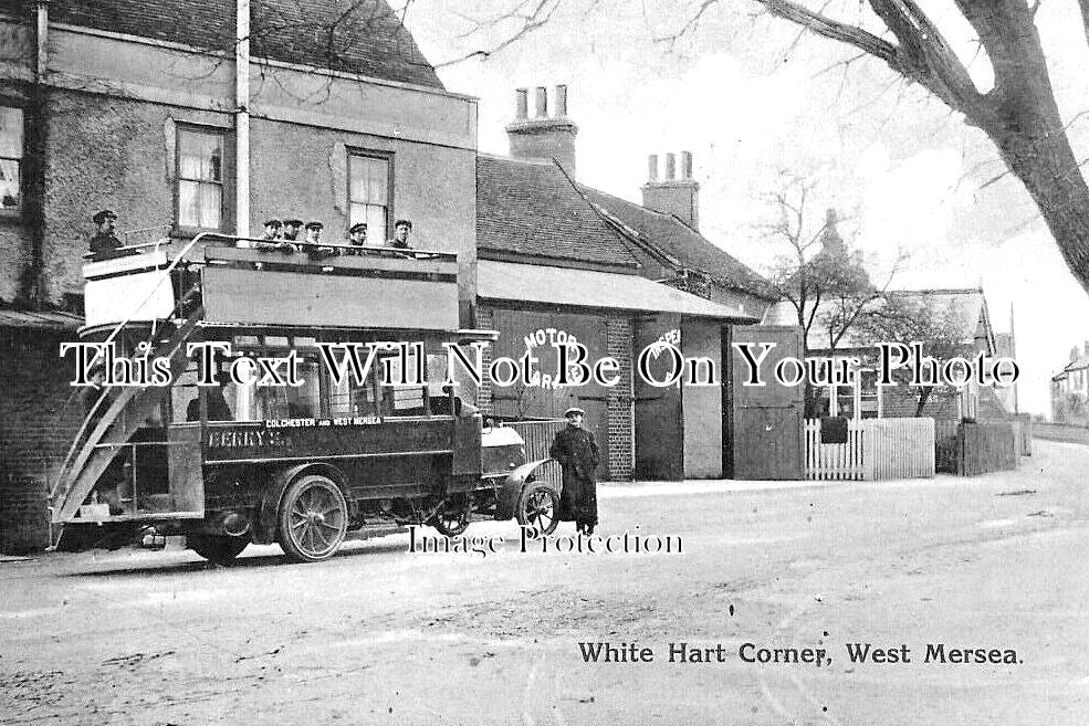 ES 4305 - White Hart Corner, West Mersea, Essex c1914