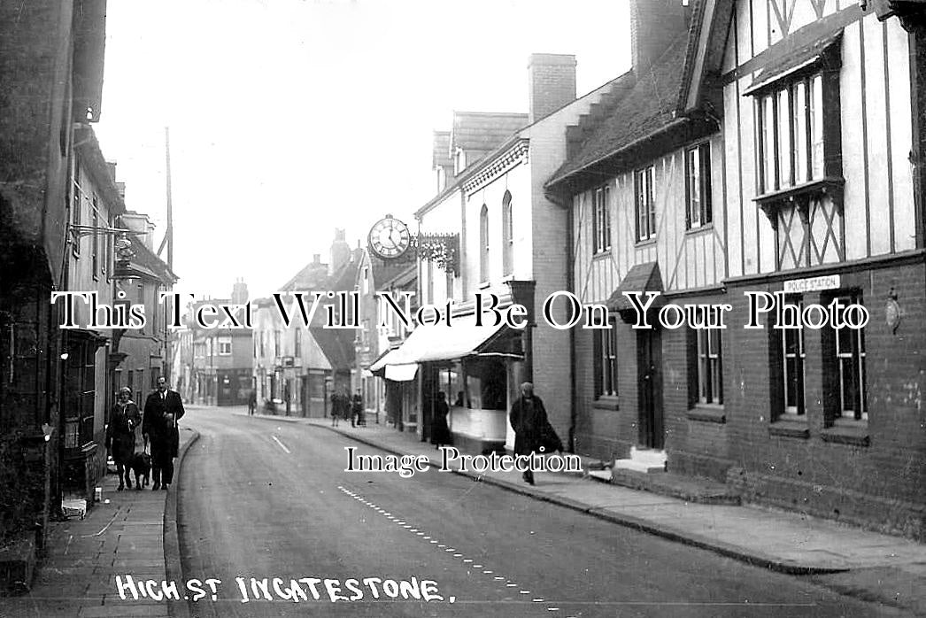 ES 5558 - High Street, Ingatestone, Essex c1934
