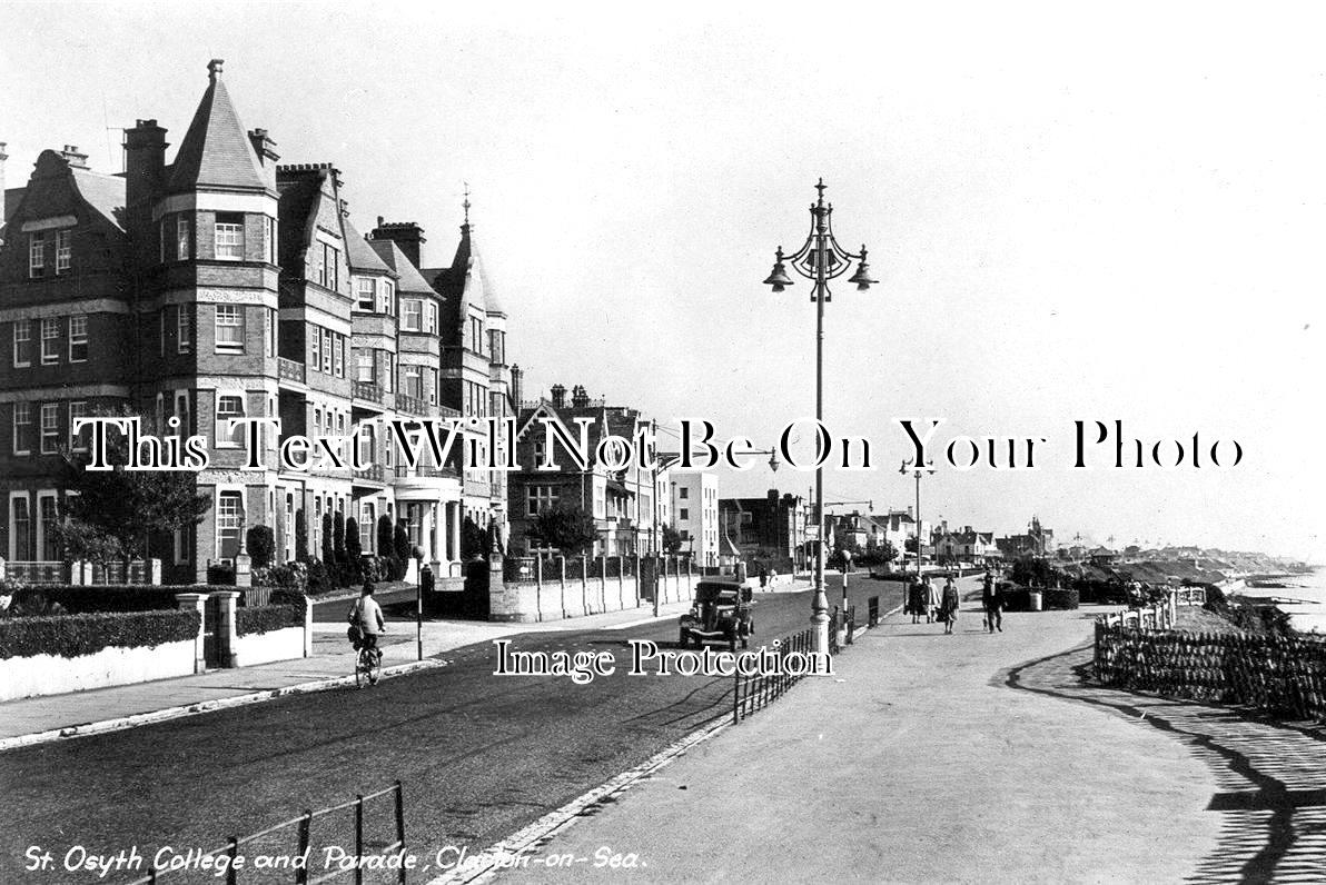 ES 5941 St Osyth College & Parade, Clacton On Sea, Essex JB Archive