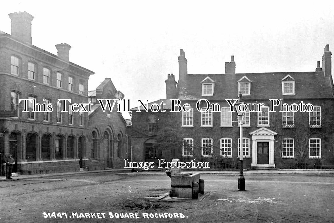 ES 6324 - Market Square, Rochford, Essex c1912