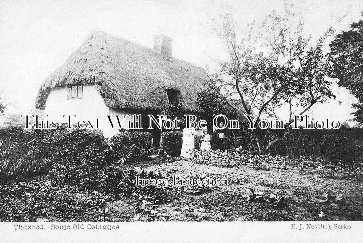 ES 772 - Old Cottages, Thaxted, Essex