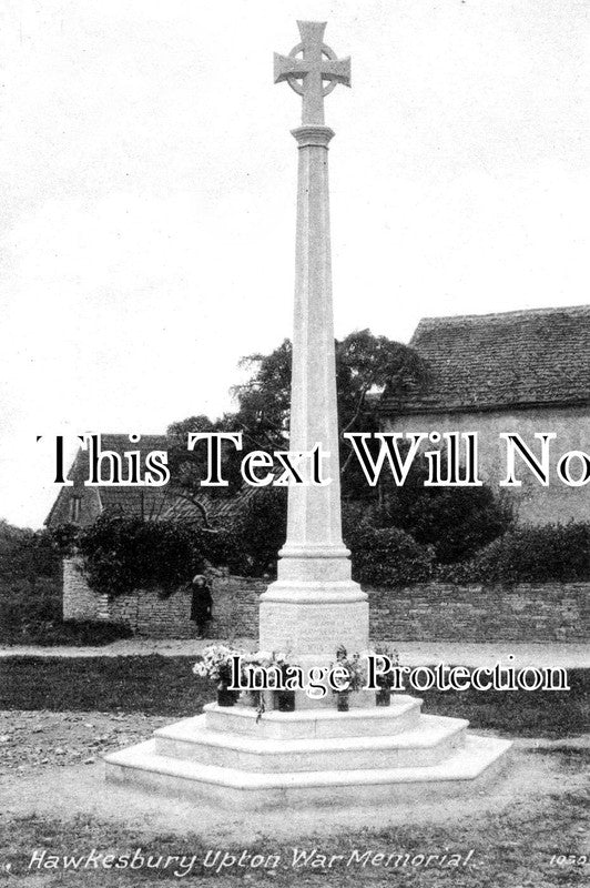 GL 1043 - Hawkesbury Upton War Memorial, Gloucestershire