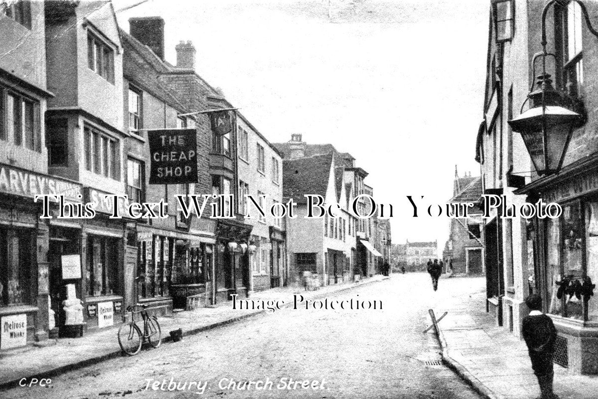 GL 1081 - Church Street, Tetbury, Gloucestershire c1909
