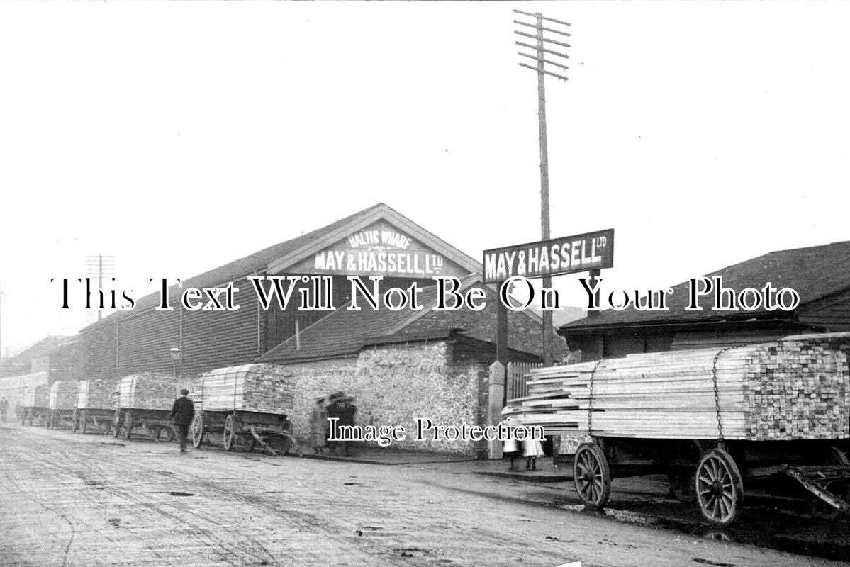 GL 1086 - May & Hassell Timber Importers, Baltic Wharf, Bristol, Gloucestershire