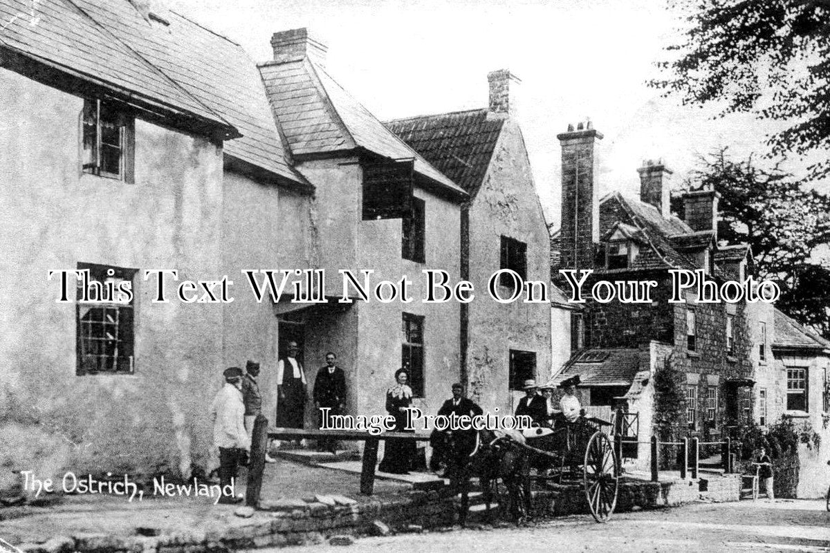 GL 1089 - The Ostrich Inn Pub, Newland, Gloucestershire