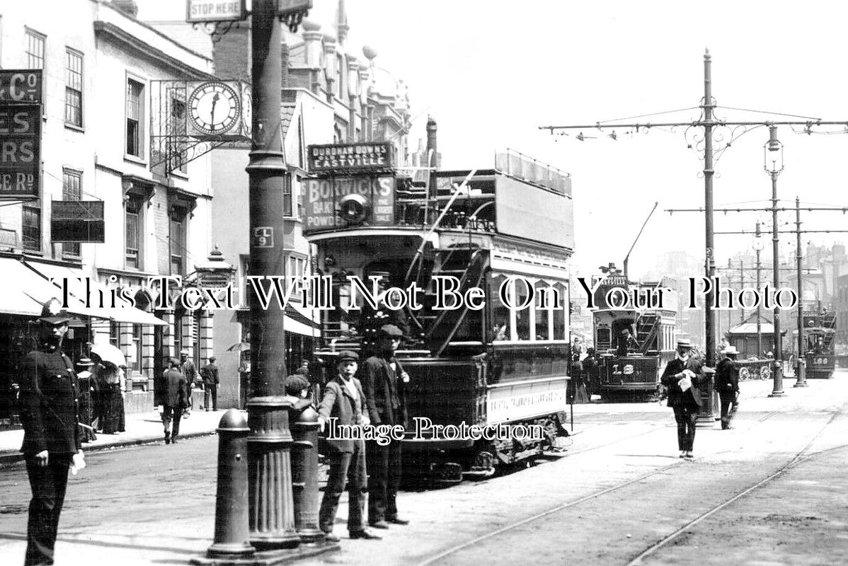 GL 1096 - Bristol Trams To Durdham Downs, Eastville, Gloucestershire