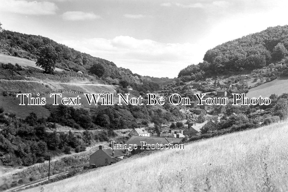 GL 1198 - Lydbrook Valley, Gloucestershire c1950