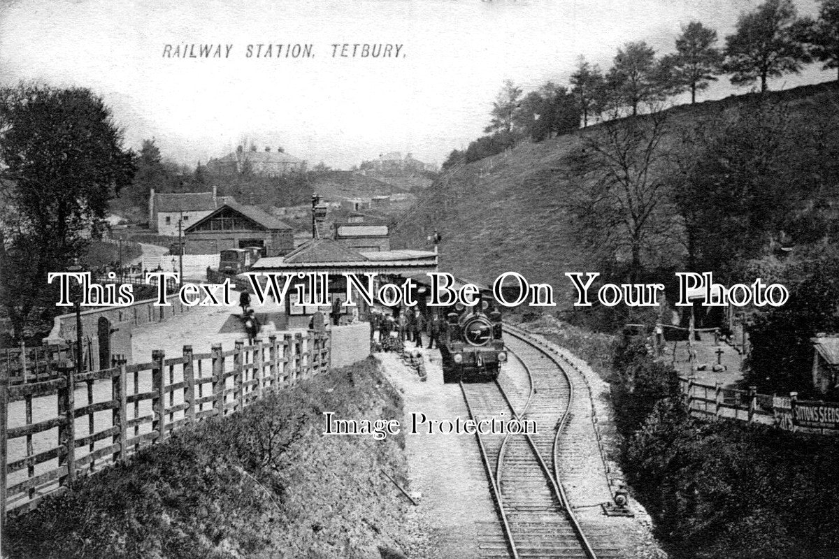 GL 1205 - Tetbury Railway Station, Gloucestershire