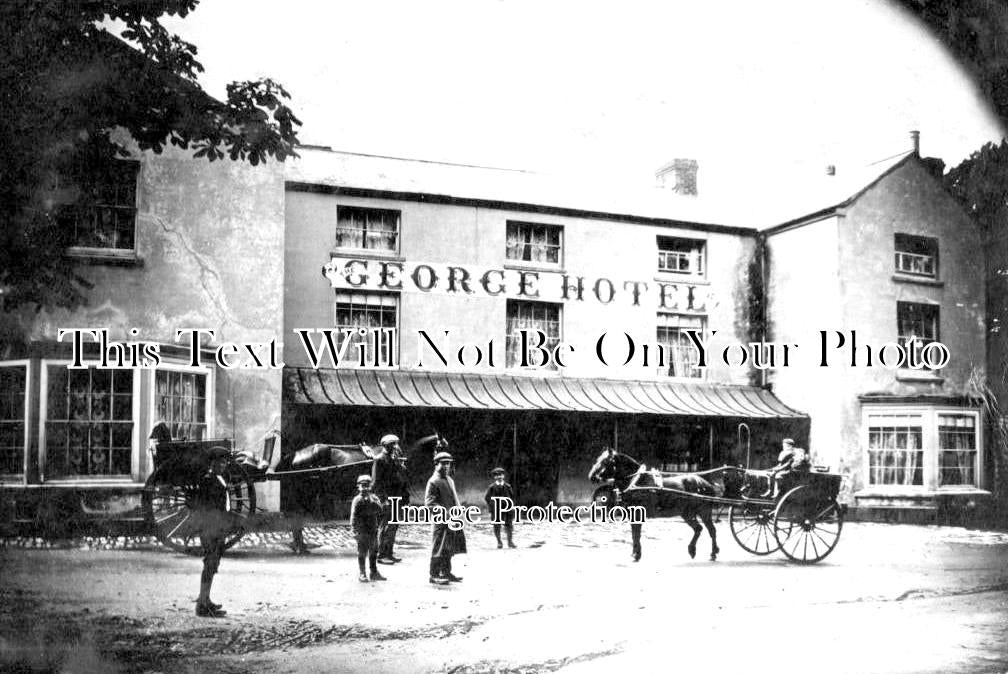 GL 1207 - The George Hotel, Frocester, Stroud, Gloucestershire c1912