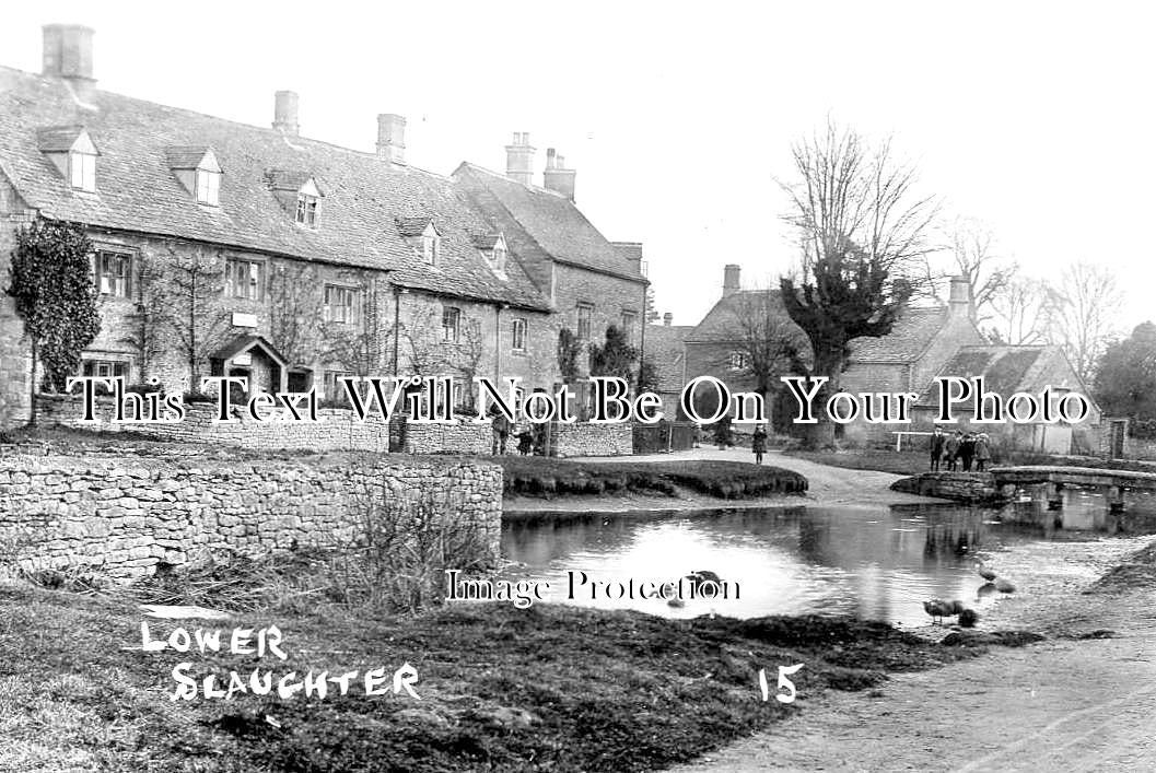 GL 1225 - Lower Slaughter, Gloucestershire c1933