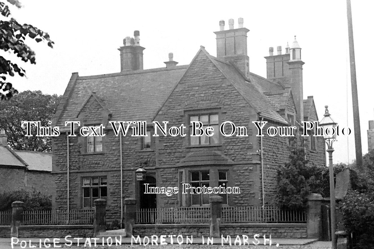 GL 1239 - Police Station, Moreton In Marsh, Gloucestershire c1908