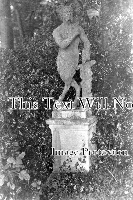GL 1351 - Statue Of Pan In Grounds Of Painswick House, Gloucestershire