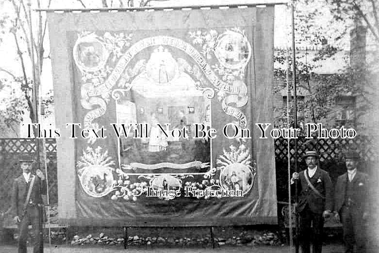 GL 1379 - ASRS Lydney Banner, Gloucestershire c1910