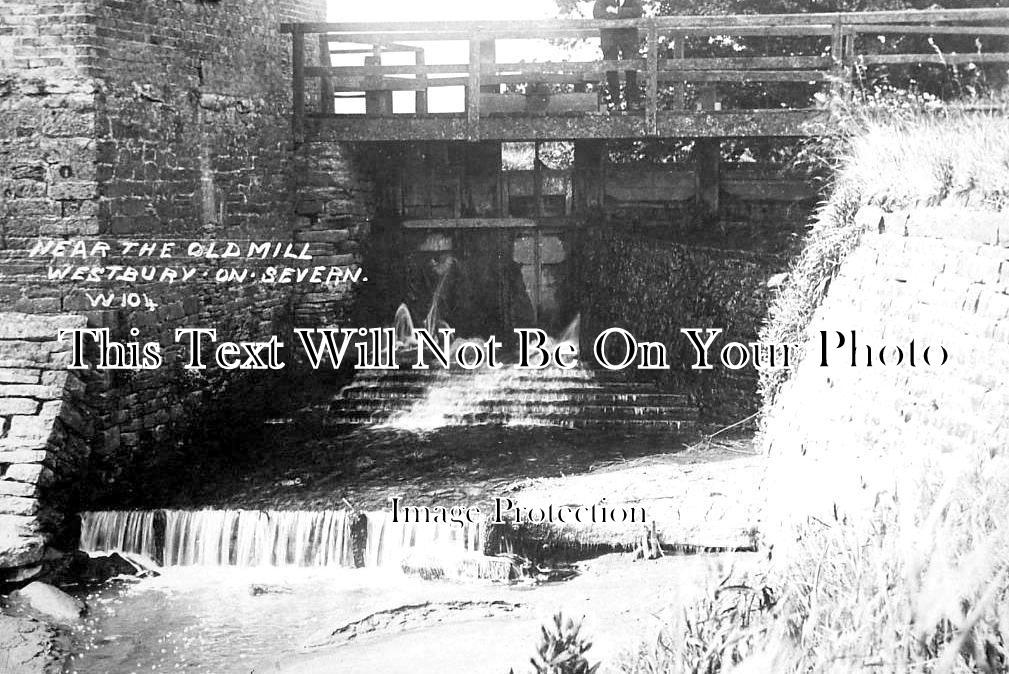 GL 1467 - Near The Old Mill, Westbury On Severn, Gloucestershire c1907