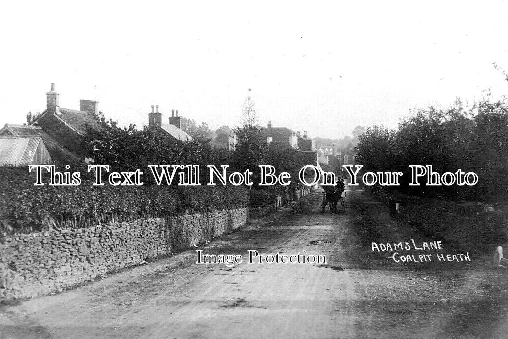 GL 1476 - Adams Lane, Coalpit Heath, Gloucestershire c1905