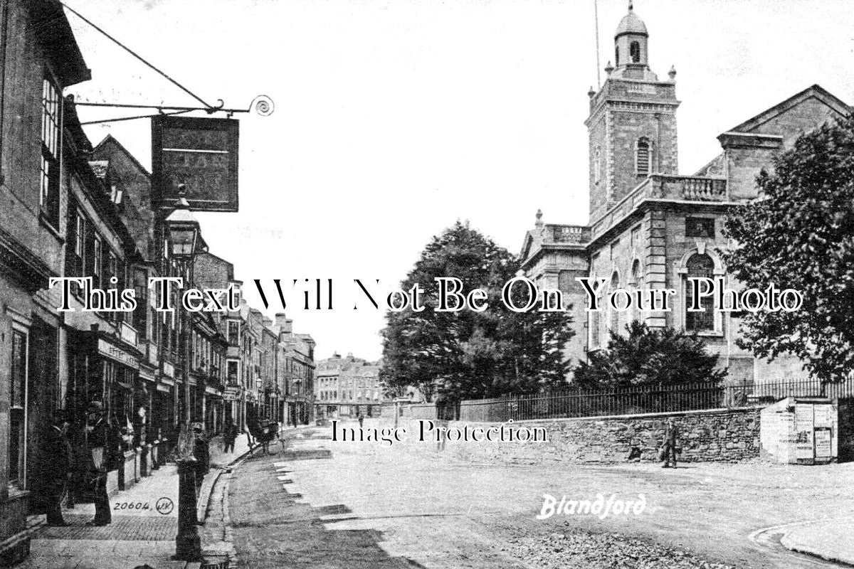 GL 1569 - Blandford, Gloucestershire c1918