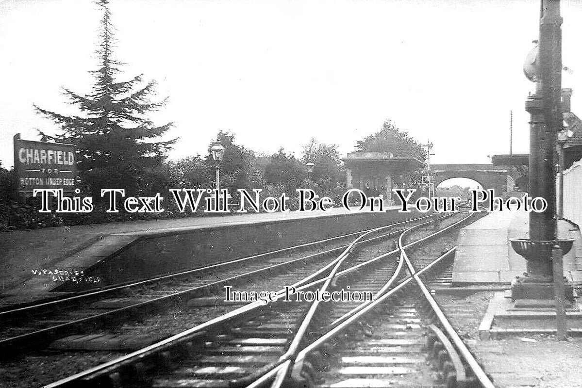 GL 1631 - Charfield For Wotton Under Edge Railway Station, Gloucestershire c1905