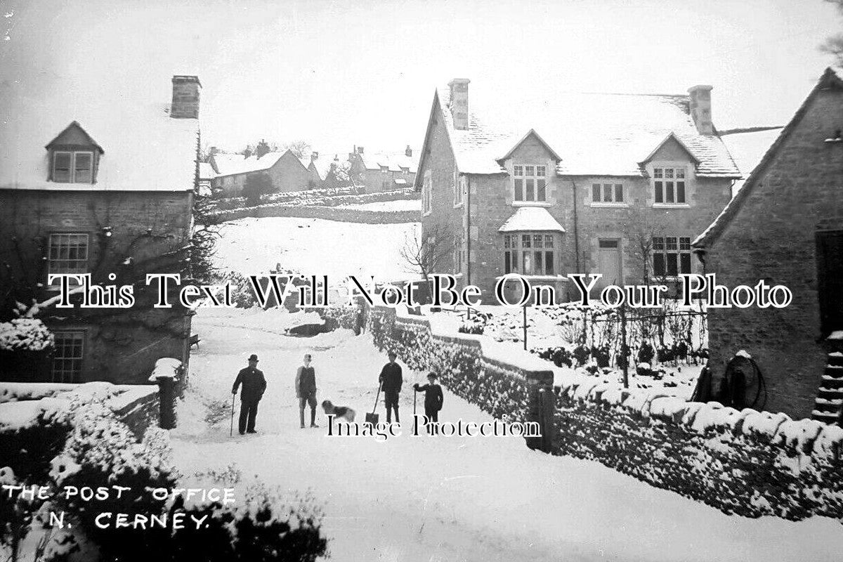 GL 1643 - The Post Office, North Cerney, Gloucestershire c1907