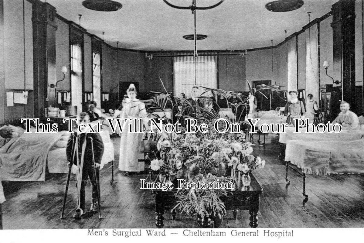 GL 1687 - Mens Surgical Ward, Cheltenham General Hospital, Gloucestershire
