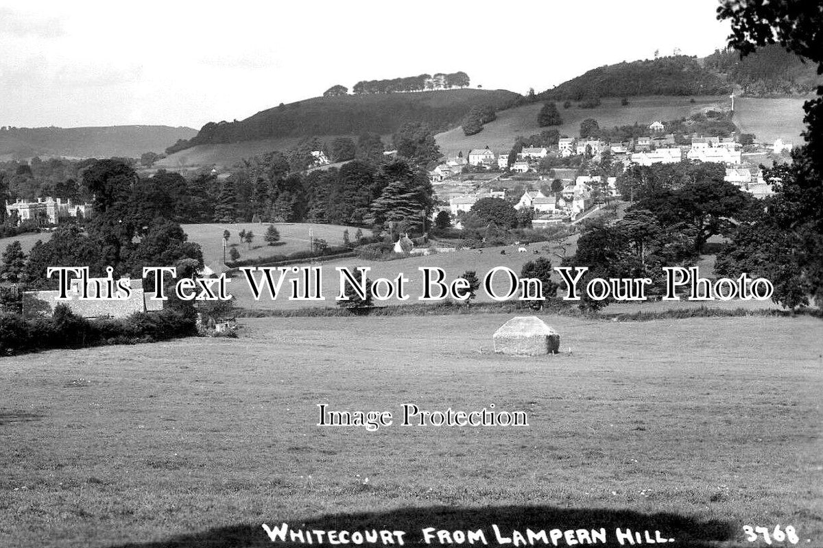 GL 1696 - Whitecourt From Lampern Hill, Gloucestershire