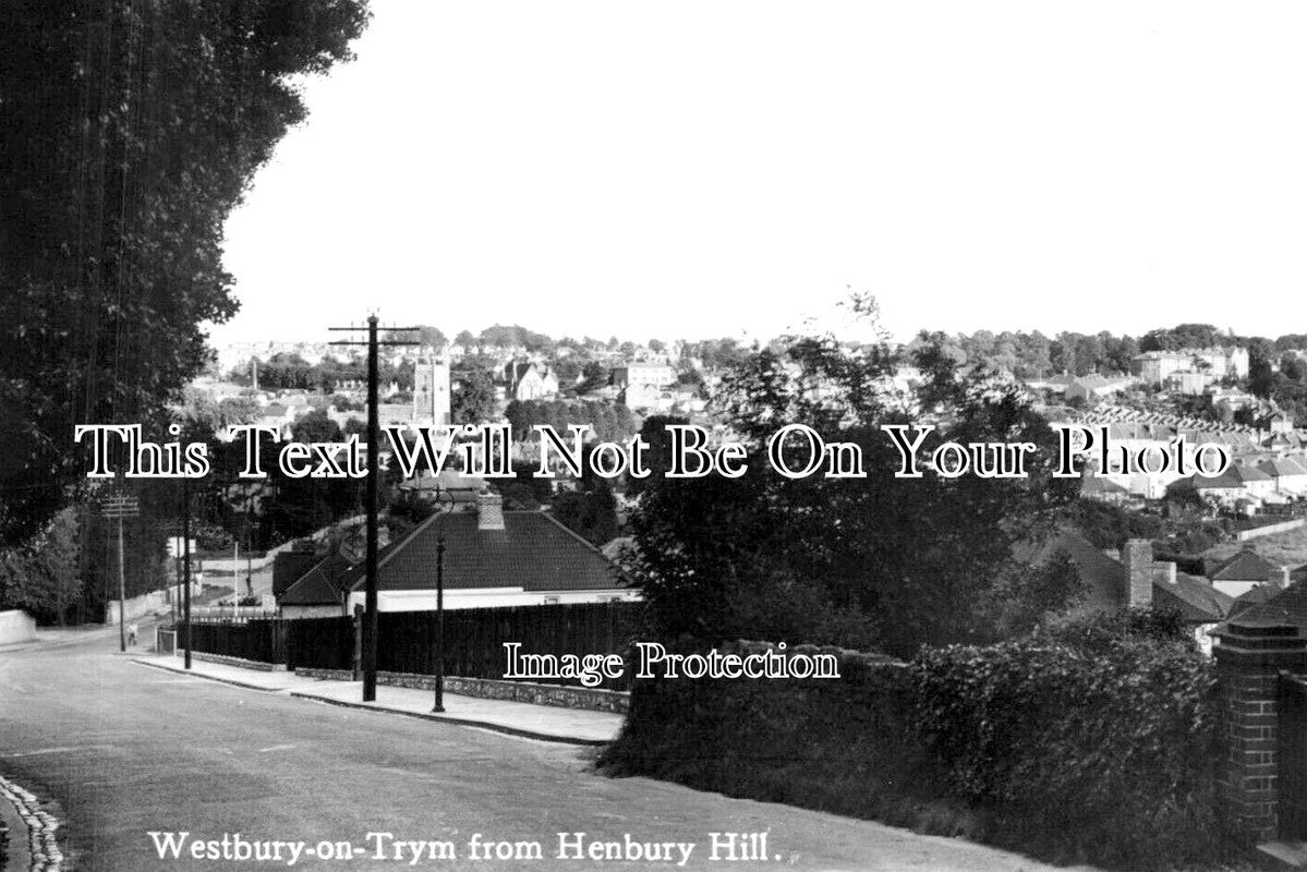 GL 1754 - Westbury On Trym From Henbury Hill, Gloucestershire