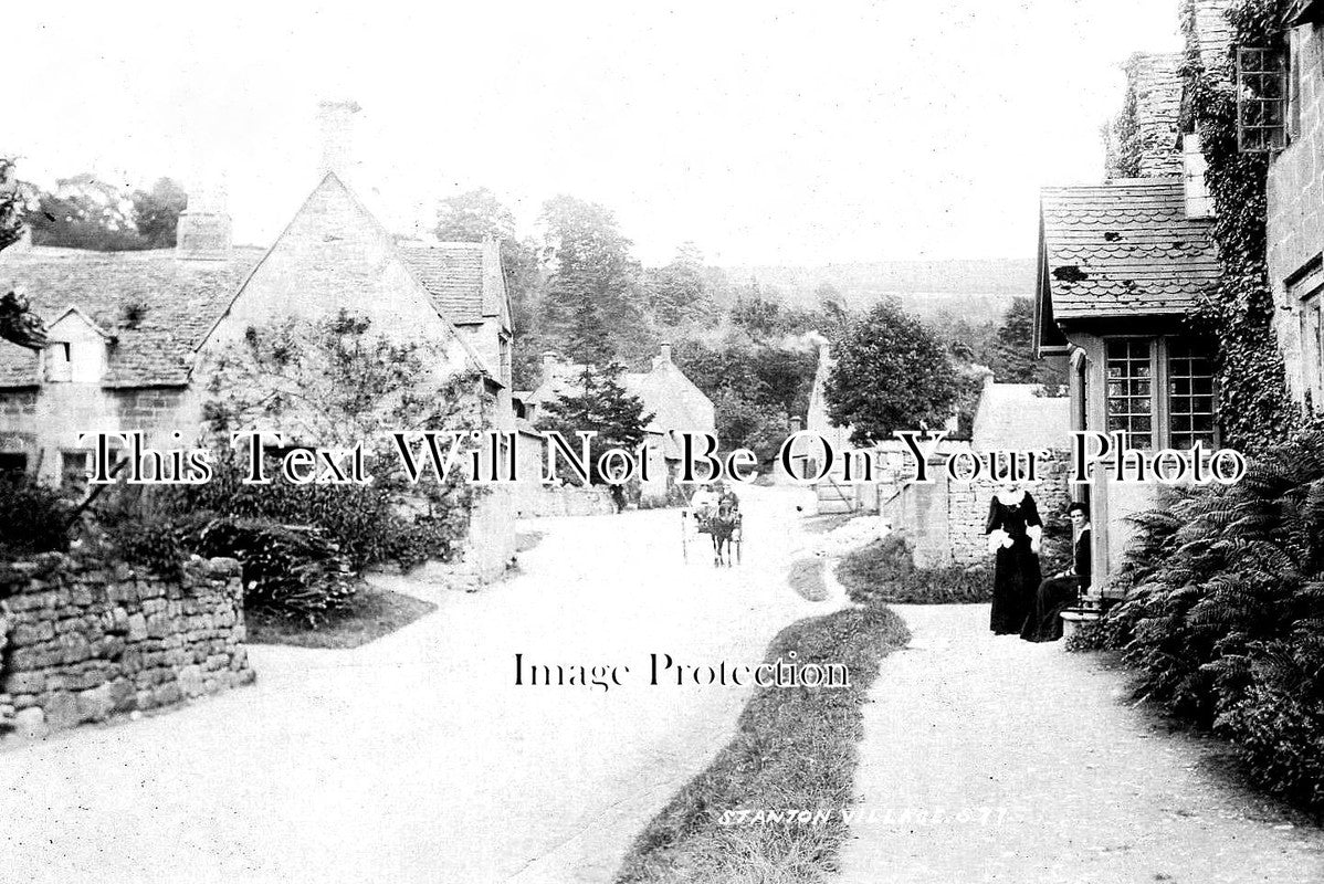 GL 1772 - Stanton Village, Gloucestershire c1907