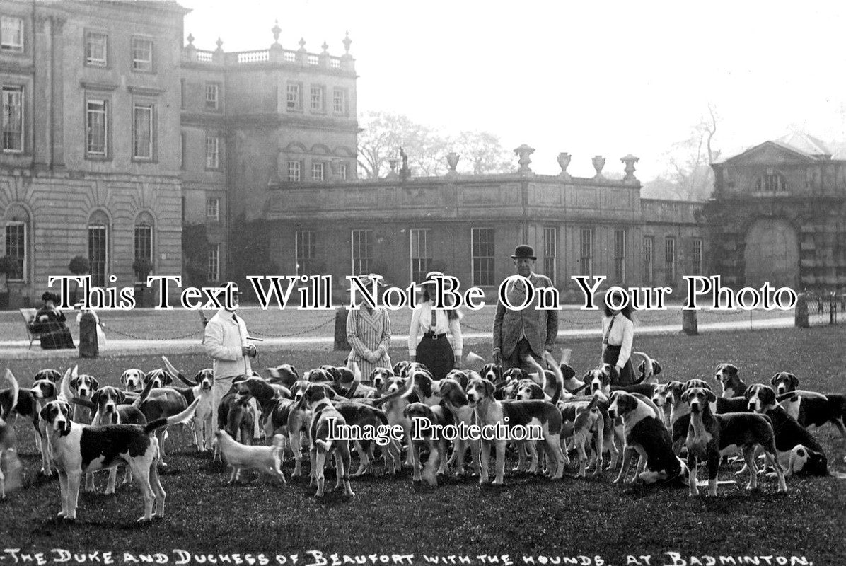 GL 1783 - Duke & Duchess Of Beaufort At Badminton, Gloucestershire