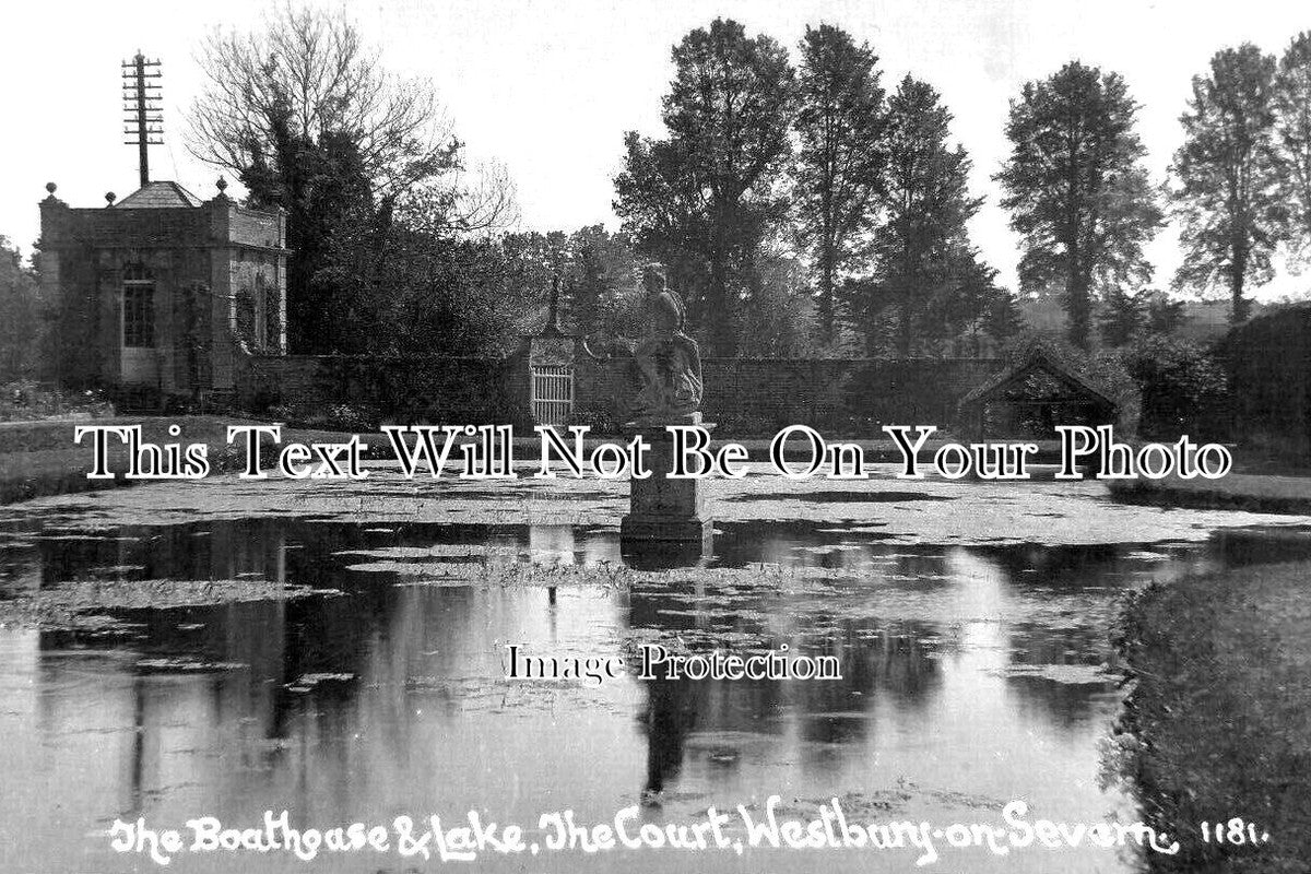 GL 1881 - The Boathouse & Lake, The Court, Westbury On Severn, Gloucestershire