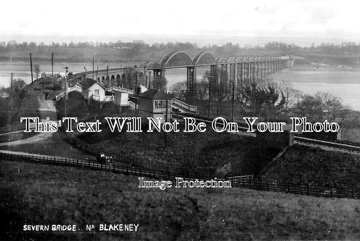 GL 1893 - Severn Bridge Near Blakeney, Gloucestershire