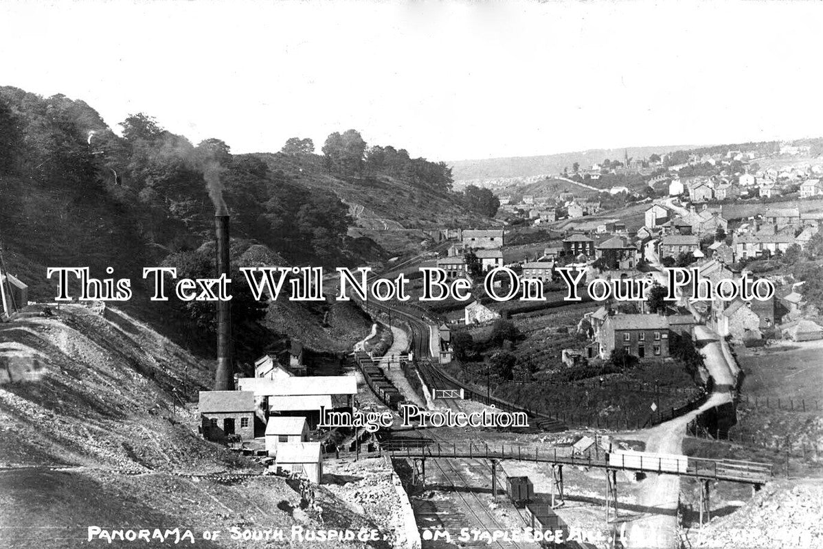 GL 1926 - South Ruspidge Eastern United Colliery, Gloucestershire c1909