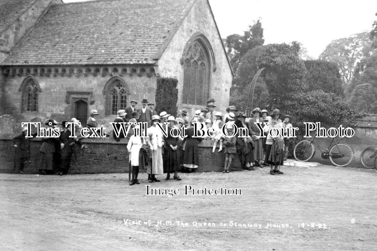 GL 2029 - Queens Visit To Stanway House, Gloucestershire 1922