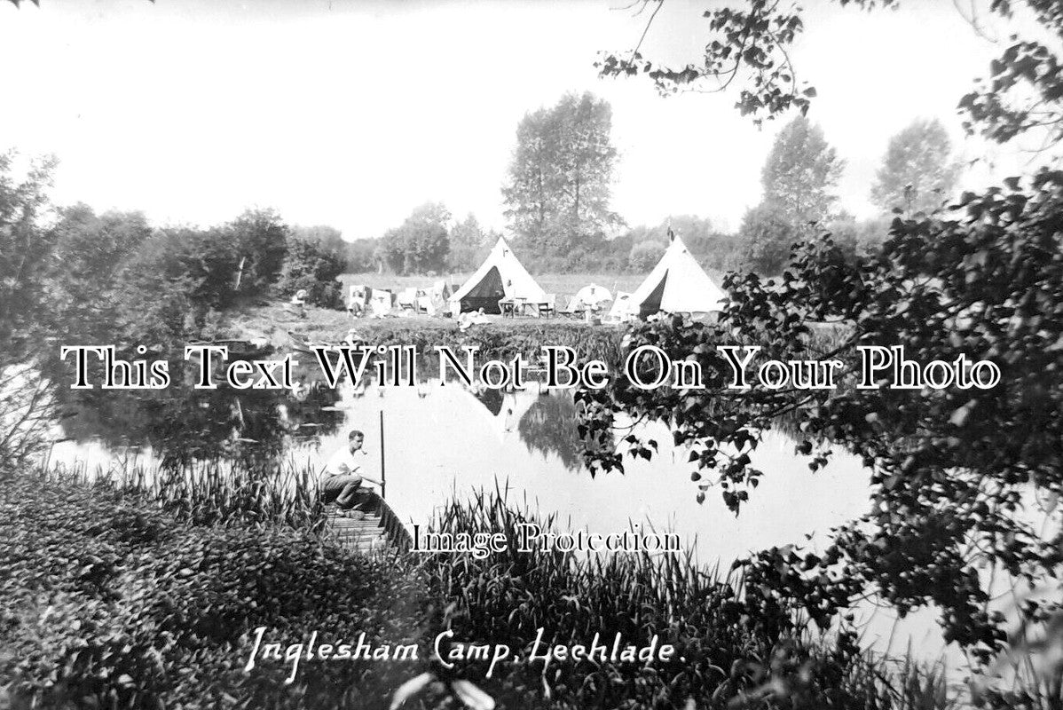 GL 2067 - Inglesham Camp, Lechlade, Gloucestershire c1910