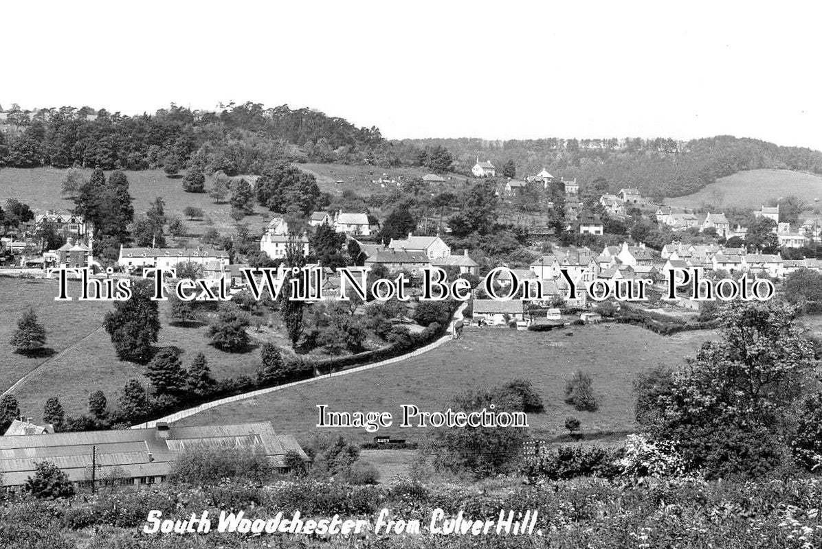 GL 2104 - South Woodchester From Culver Hill, Gloucestershire