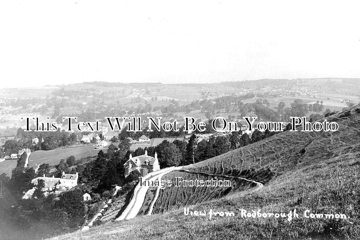 GL 2245 - View From Rodborough Common, Gloucestershire c1927