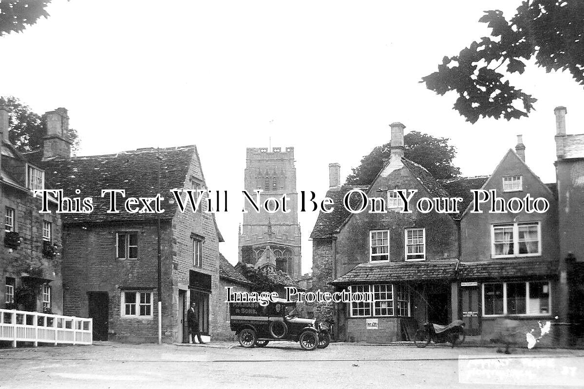 GL 2271 - Market Place, Northleach, Gloucestershire c1929