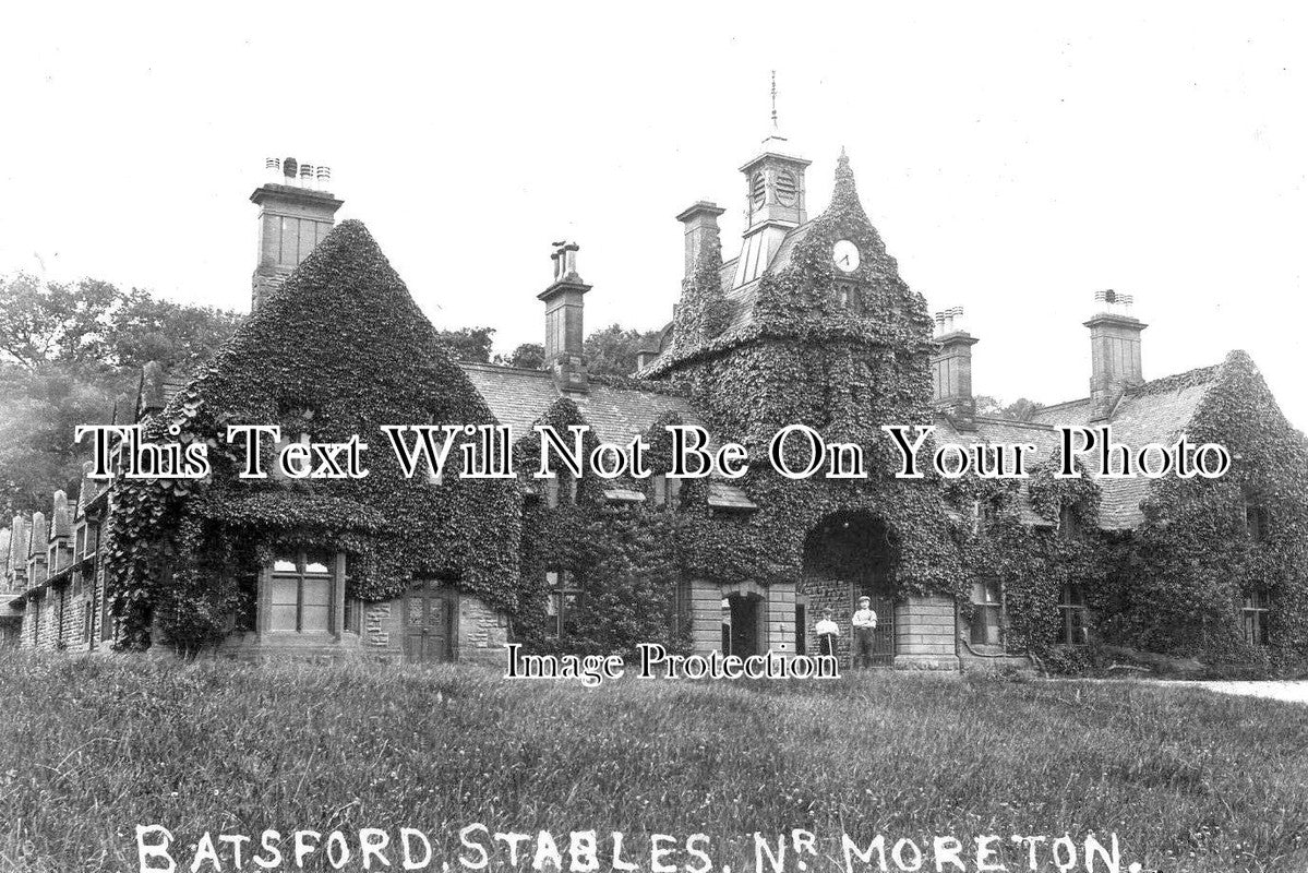 GL 2282 - Batsford Stables, Moreton In The Marsh, Gloucestershire c1912