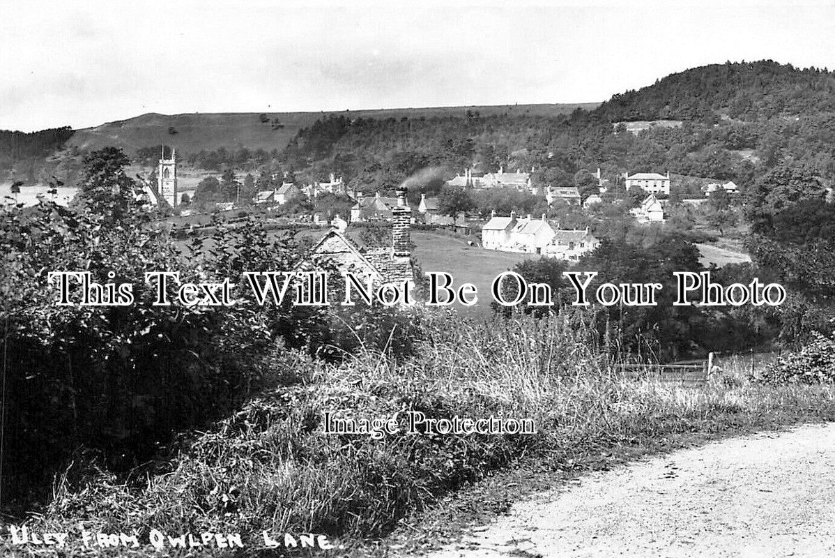 GL 2289 - Uley From Owlpen Lane, Gloucestershire