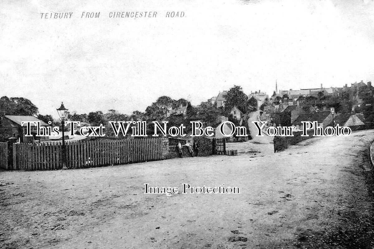 GL 2293 - Tetbury From Cirencester Road, Gloucestershire