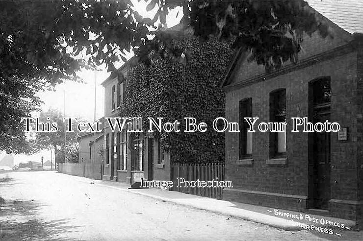 GL 2448 - Shipping & Post Office, Sharpness, Gloucestershire c1912