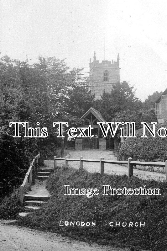 GL 2480 Longdon Church, Gloucestershire c1919 JB Archive