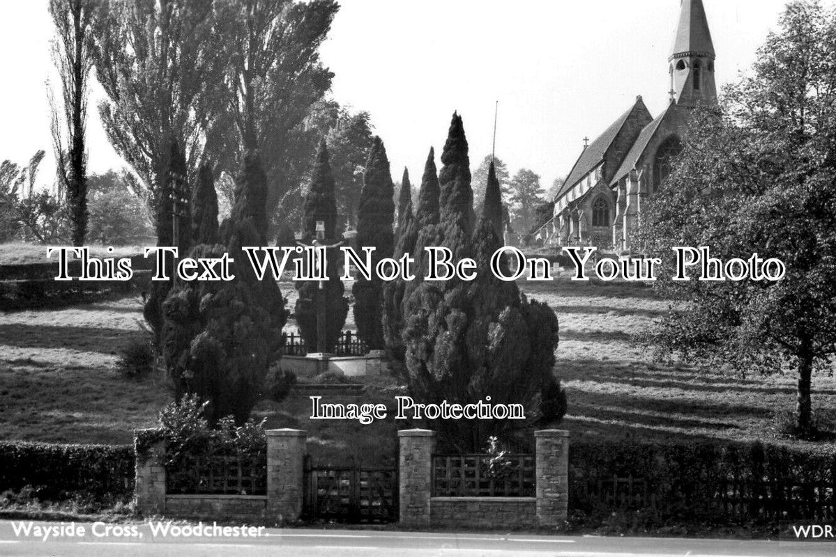 GL 2555 - Wayside Cross, Woodchester, Gloucestershire