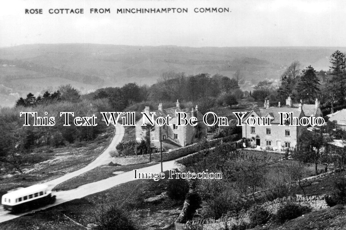 GL 258 - Rose Cottage From Common, Minchinhampton, Gloucestershire