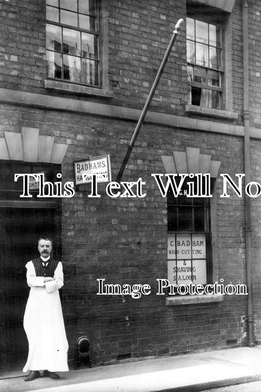 GL 2595 - Charles Badham Hairdressed, Gloucester, Gloucestershire